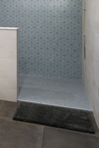 Micro Curb Shower Entry